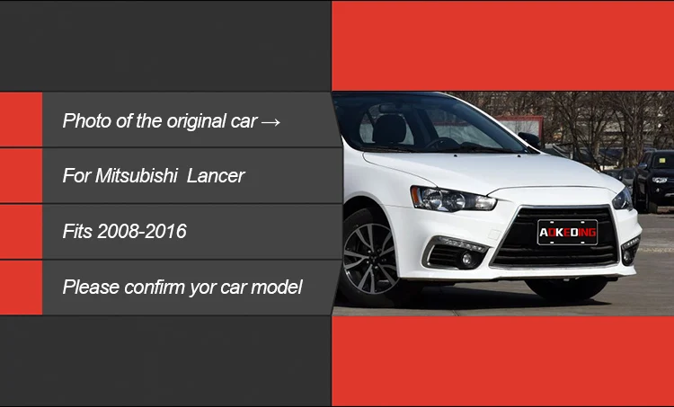 AKD тюнинг автомобильные фары для Mitsubishi Lancer EX 2008- светодиодные фары DRL ходовые огни биксеноновые фары противотуманные ангельские глаза