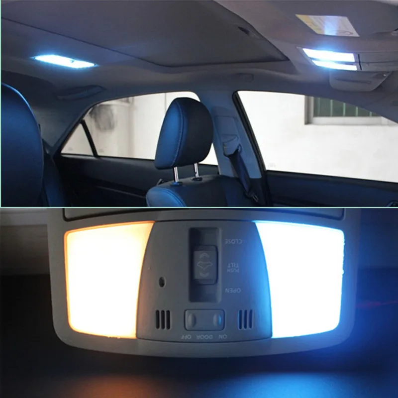 6 шт. светодиодный внутренняя световая панель для парковки Toyota Corolla 2003 2008 2009 2010 2011