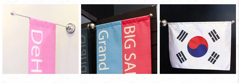 Флаг DeHub на присоске из нержавеющей стали флаг наружная реклама деловой баннеры