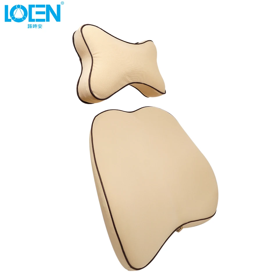 LOEN подушка на шею для автомобиля спинки сиденья Поддержка из пены с эффектом