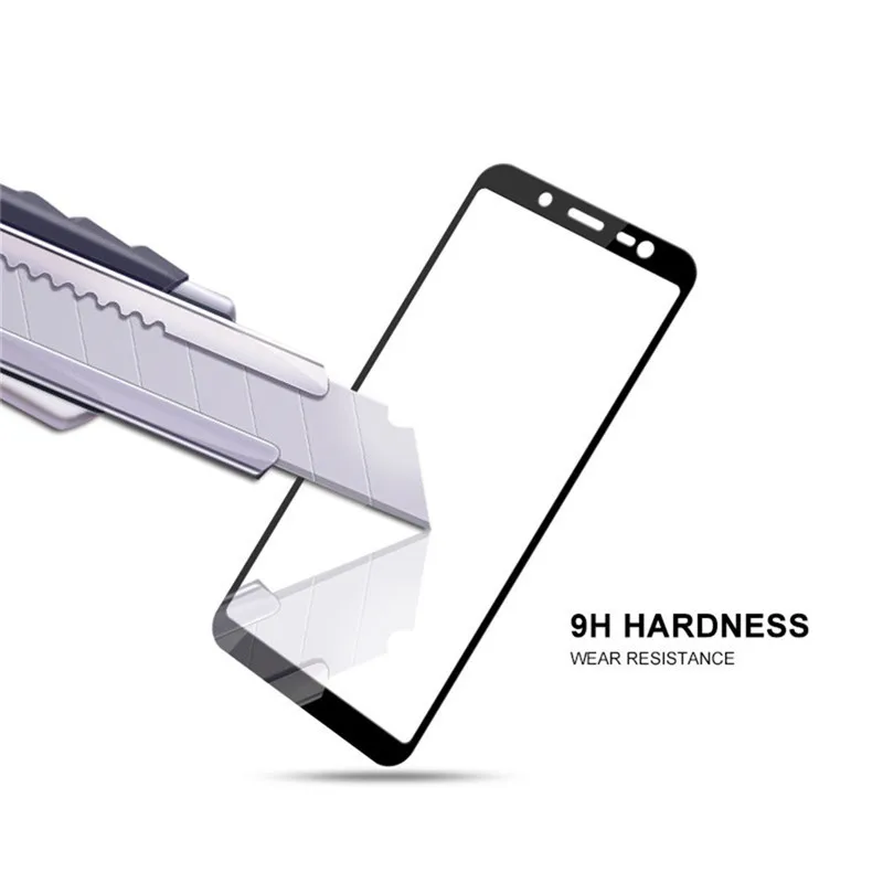 Для Samsung Galaxy J4 J6 2018 стекло FilmJ6 защита для экрана Temepred 3D полное покрытие протектор