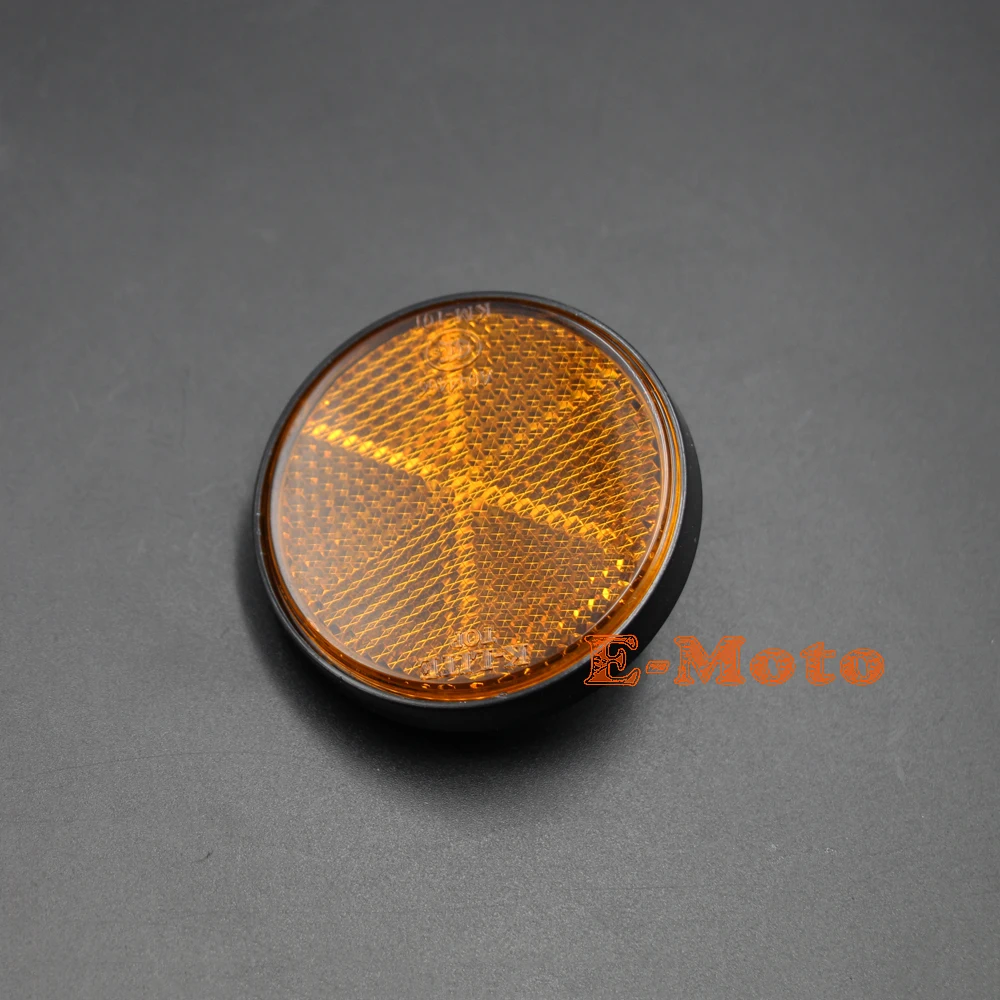 Универсальные оранжевые круглые отражатели для мотоциклов квадроциклов