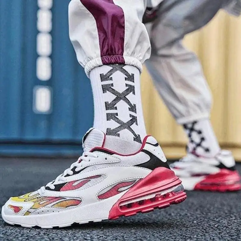 Мужская повседневная обувь кроссовки мужской человек бритва спортивные на