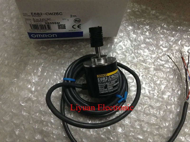 E6B2-CWZ6C 2000 P/R для Omron энкодера/выход ABZ не теряется импульсный роторный энкодер/принтер выделенный фотоэлектрический энкодер