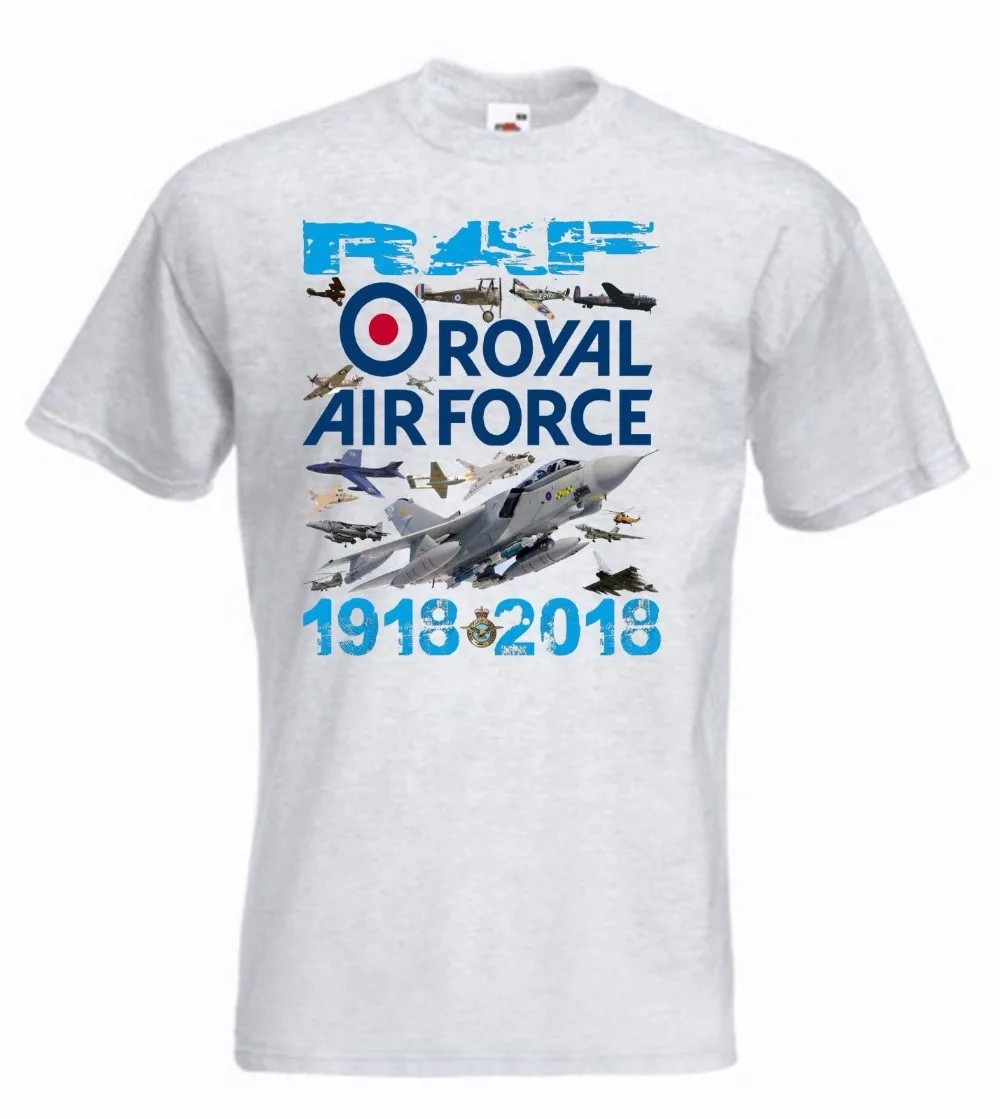 

Raf Tshirt Or Sweatshirt Royal Air Force T-Shirt 1918-2019 Raf Centenary Tshirt novelty Mens T-Shirts For Men 3D Printed Short