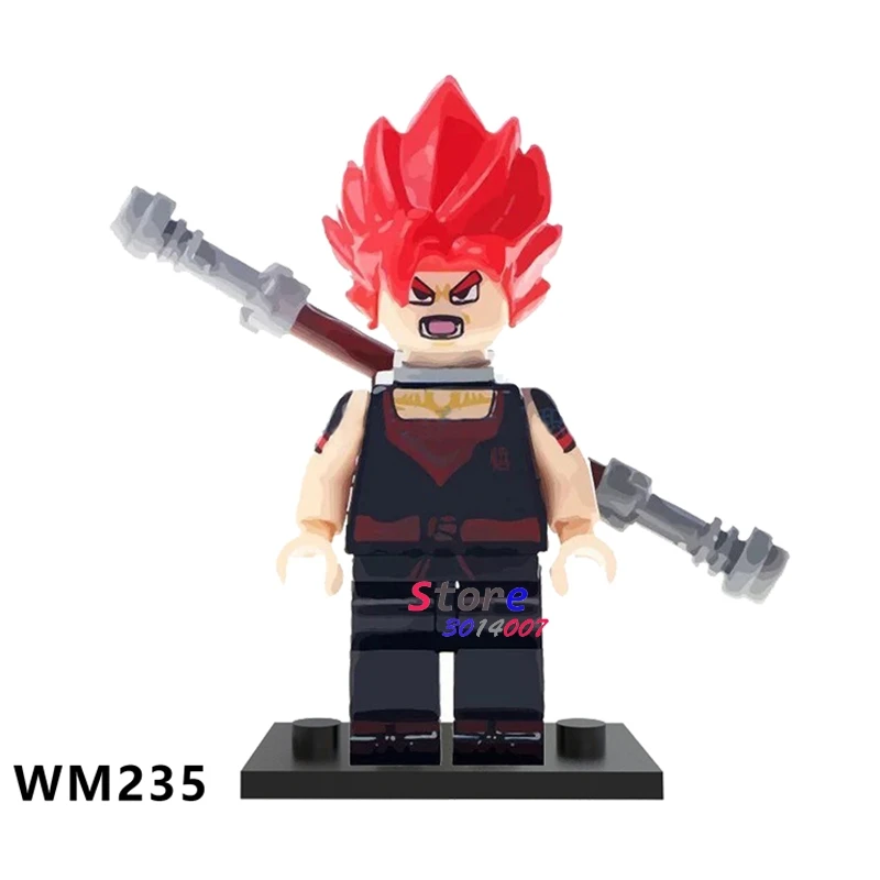 WM235 Единичные строительные блоки Dragon Ball Z Goku Vegeta Comics movie Коллекционная серия строительство Сейлор игрушечная Луна для детей - Цвет: WM235