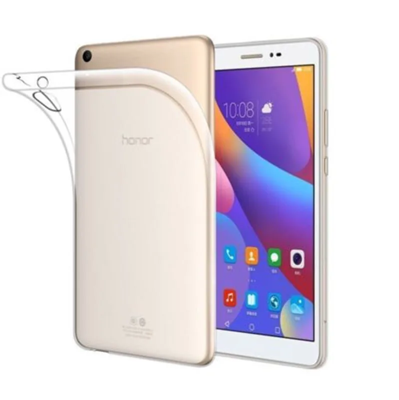 Силиконовый чехол из ТПУ с кристаллами для HUAWEI MEDIAPAD T3 8 0/10 дюйма Прозрачный