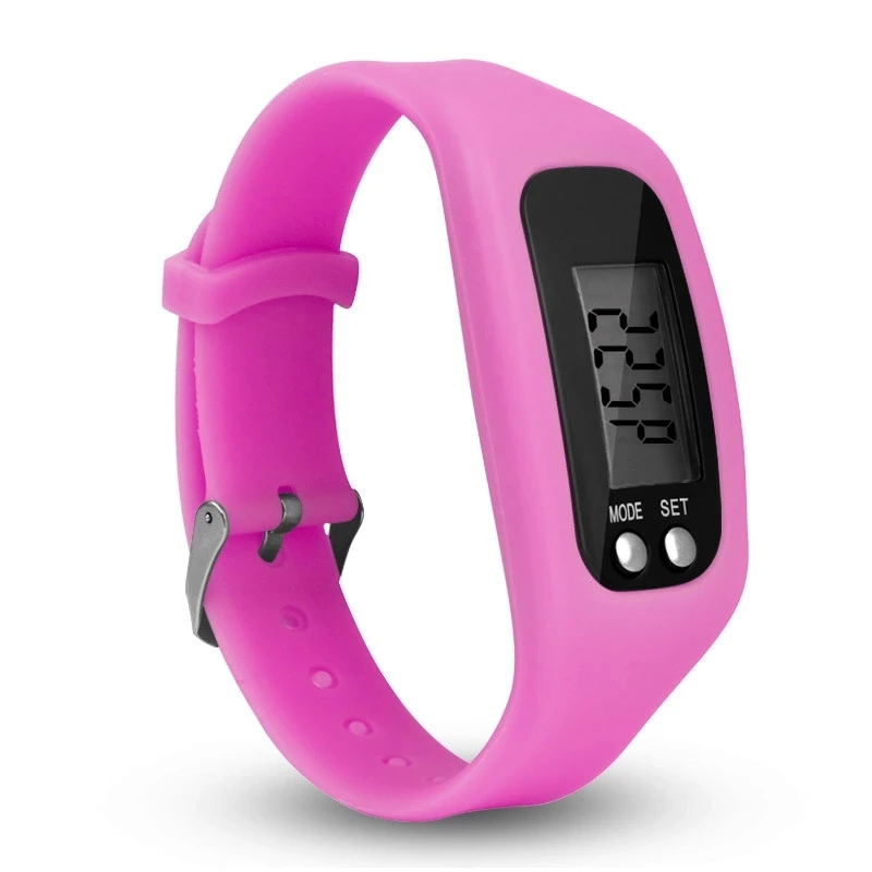 

Hot style LED smart fashion sports pedometer bracelet watch multi-functional children's environmental protection silicone watch