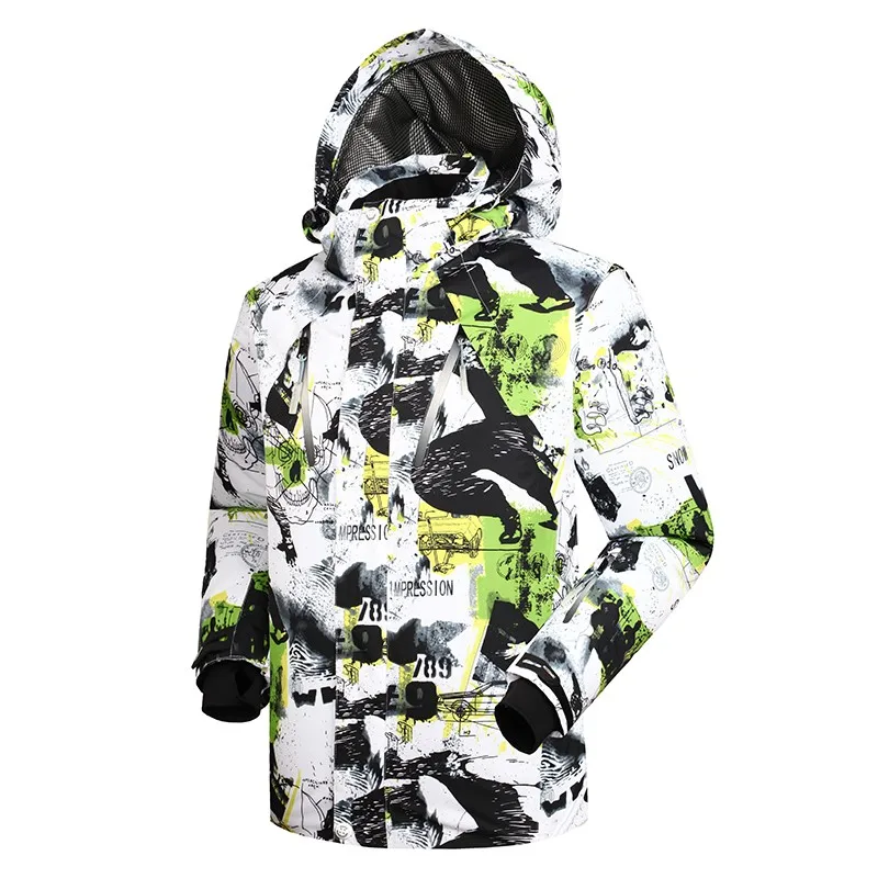 Зимняя Лыжная куртка Мужская одежда для спортсменов водонепроницаемое