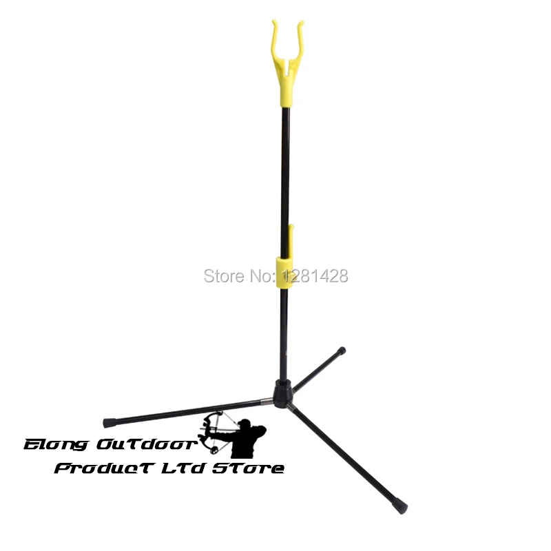 

1PCS New Elong Outdoor Yellow Color Archery Removable Bow Stand Holder For Recurve Bow+Free Shipping