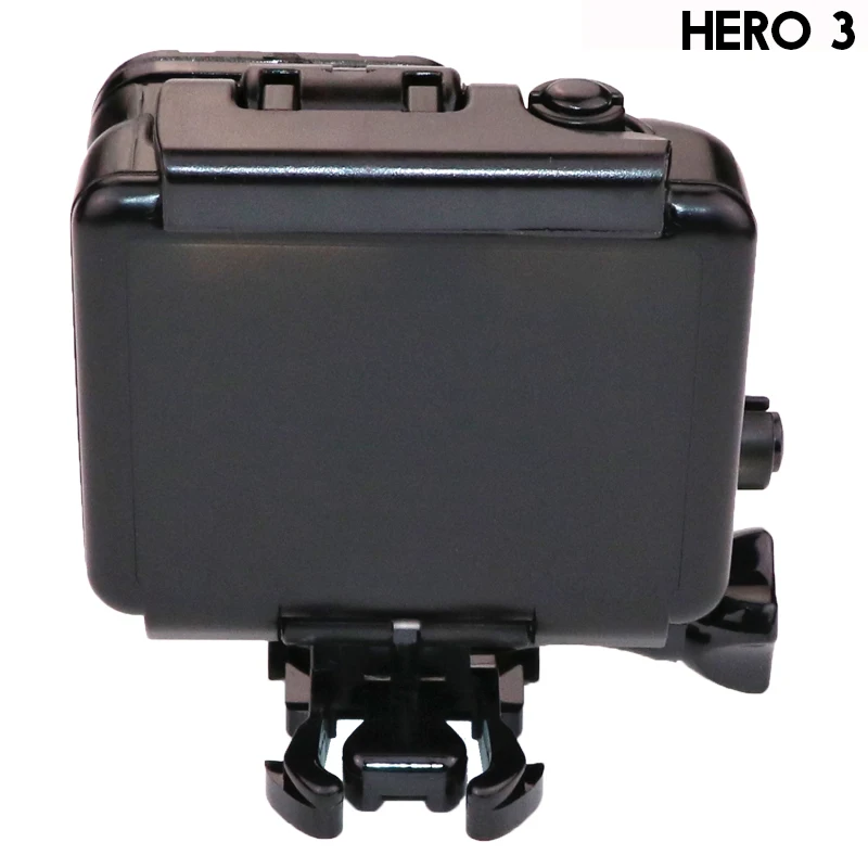 Hero 3 корпус чехол камера для подводного плавания Дайвинг Водонепроницаемый чехол для Gopro Go Pro hero 3 hero 3 черный аксессуары для экшн-камеры