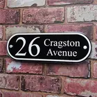 320*110 мм Индивидуальные Прозрачные Акриловые таблички с цифрами для дома, таблички с вывесками, домашние знаки с виниловыми наклейками, пленки