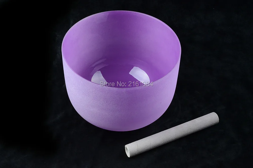 Чакра с короной в Note 6 дюймов фиолетового цвета чакра матовым кварцевым