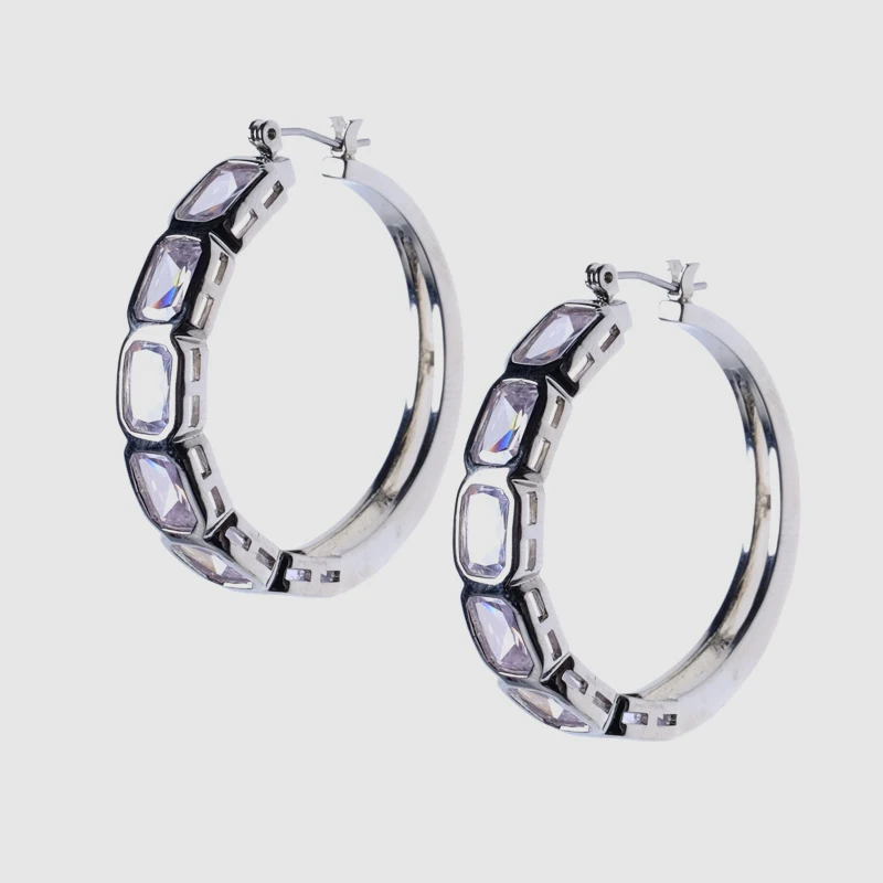 Модные ювелирные изделия Amorita boutique серьги с кристаллами и текстурой|earrings fashion|crystal