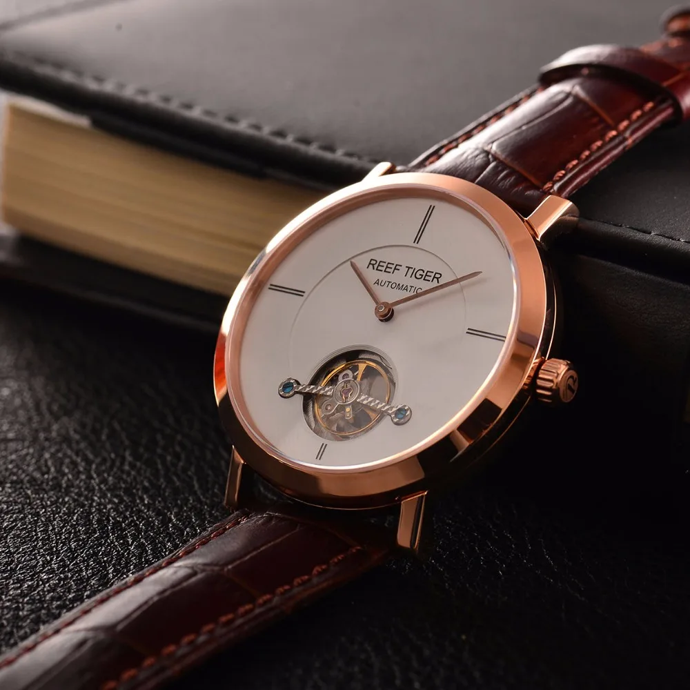 Риф Тигр/RT часы Новый Бизнес Tourbillon механические для Мужские автоматические