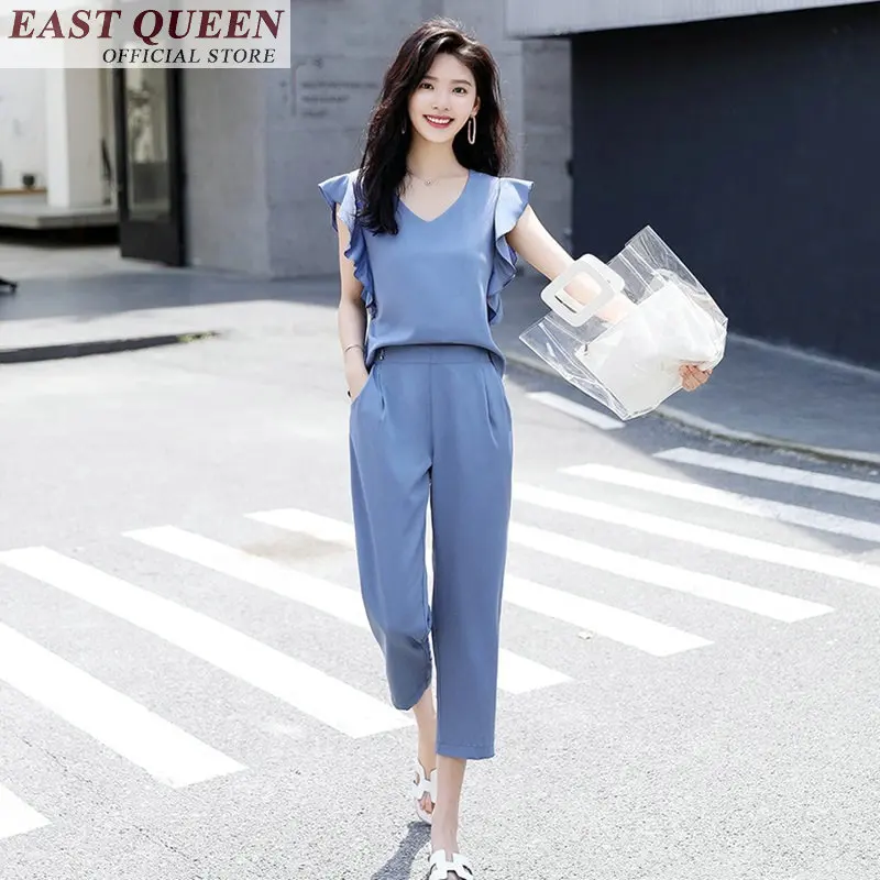 

Jumpsuits for women 2018 fashion summer outfits for women summer overalls flare sleeve Rompers Women's Clothing FF229