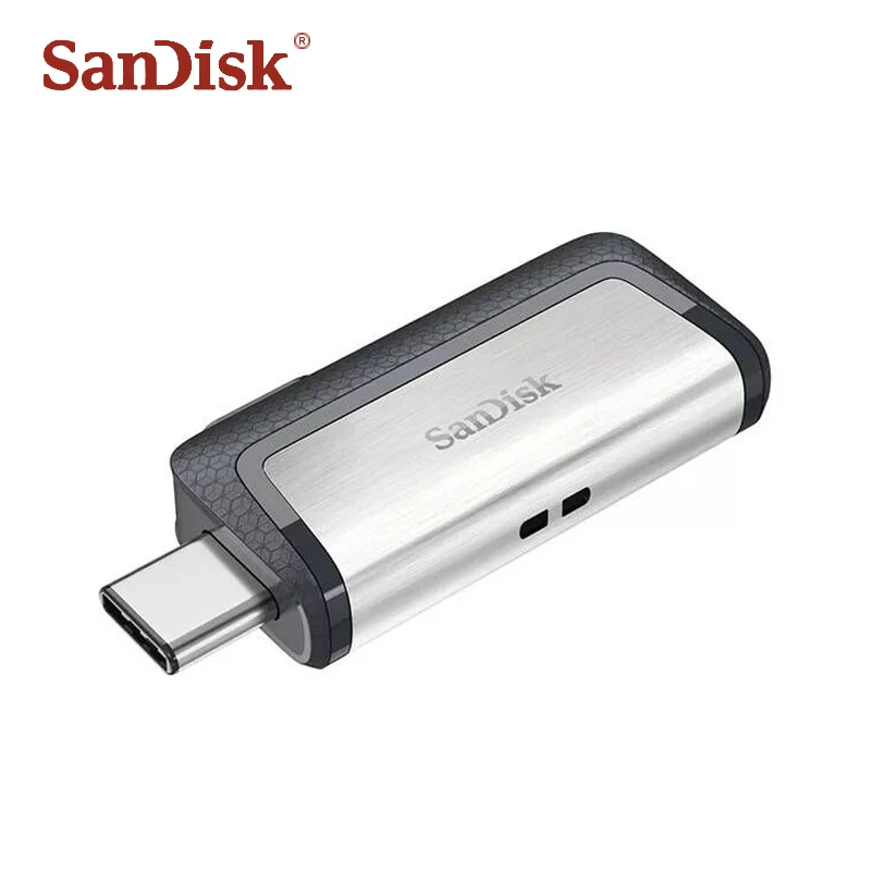 SanDisk Type-C USB флеш-накопитель 128 ГБ 3 1 двойной интерфейс OTG 64 32 ультра накопитель