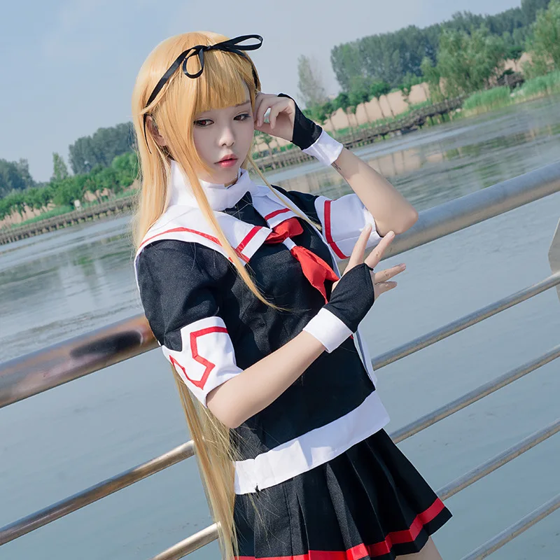 Аниме Kantai Коллекция Shigure Косплей Костюм на заказ | Тематическая одежда и униформа