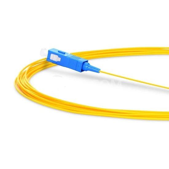 QIALAN 30 м SC UPC волоконно-оптический Pigtail Simplex 0 9 мм куртка ПВХ Ftth в