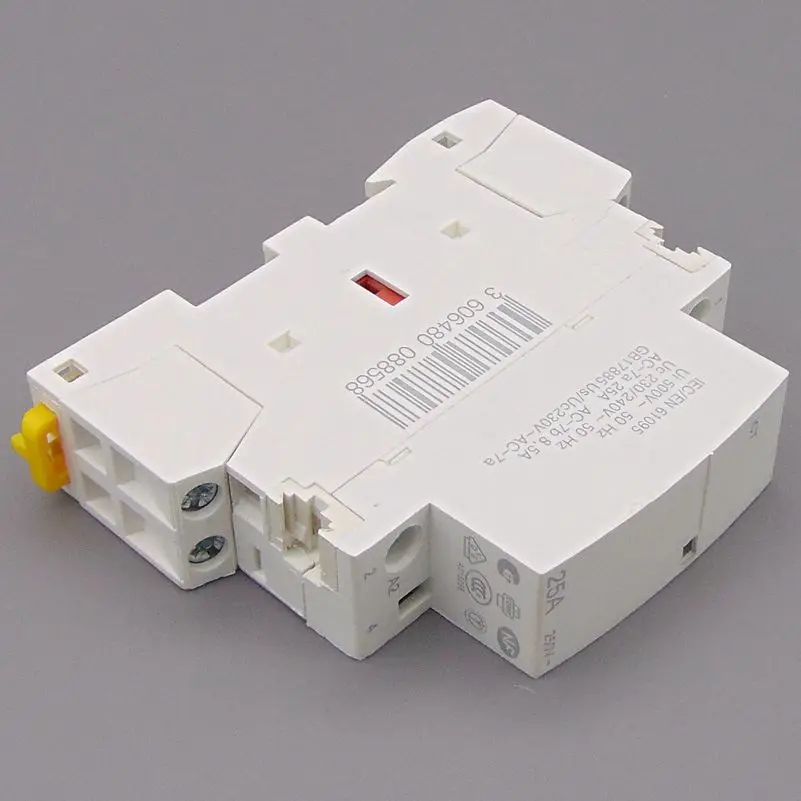 CT Американская классификация проводов 2р 25A 220 V/230 V 50/60HZ Din rail AC контактор для дома 2NO или 1NO 1NC