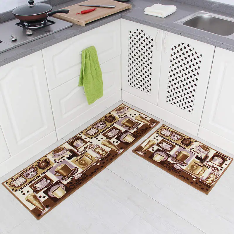 

No Odor Kitchen Rug Bath Carpet Floor Mat Home Entrance Doormat Tapete Absorbent Morden Bedroom Living Room Floor Mats