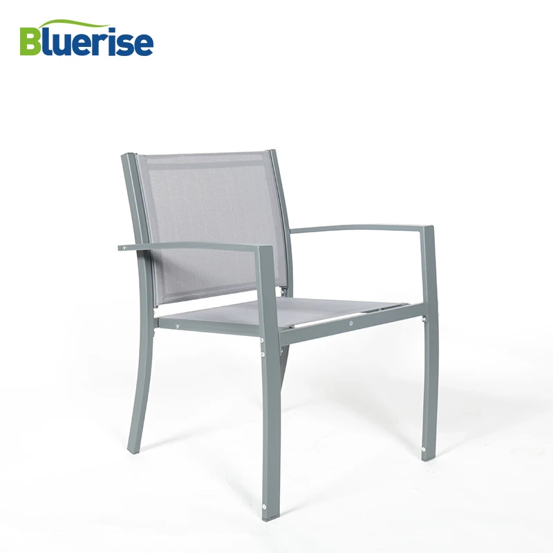 BLUERISE 4 шт наружный набор мебели для патио текстилен ткань Всепогодная