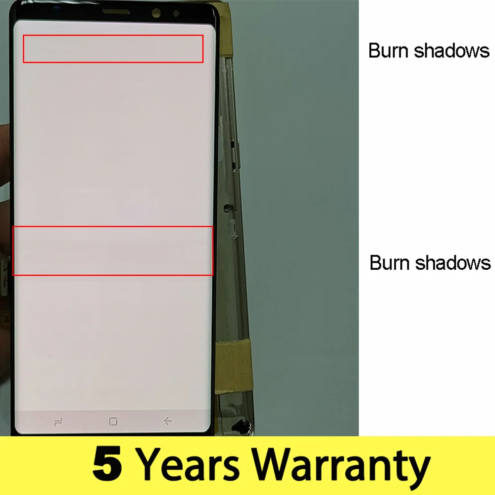 Оптовая продажа AMOLED Оригинальный ЖК дисплей для Samsung Note 8 экран N9500 N950Fd N950U с
