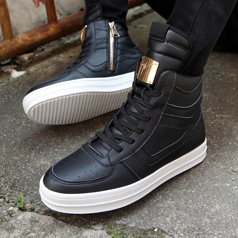 Winter high help Korean wave street dance casual fashion students wild large size men's shoes | Обувь