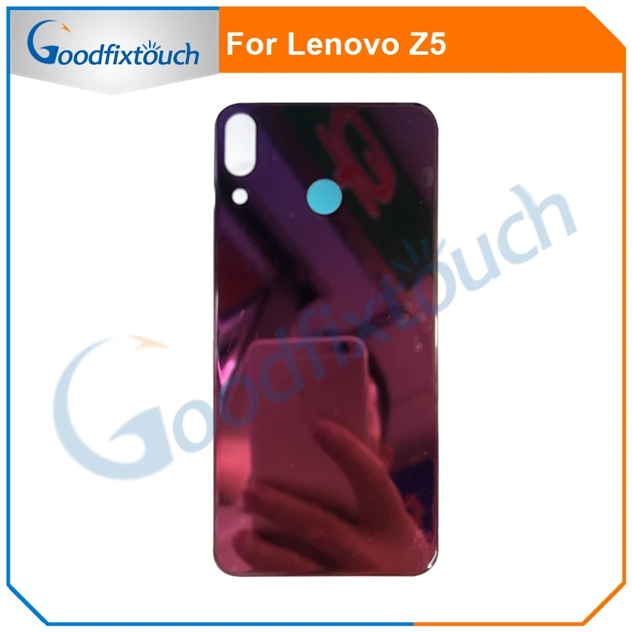 Стеклянная Крышка батарейного отсека для Lenovo Z5 L78011 L78012 задняя крышка корпуса