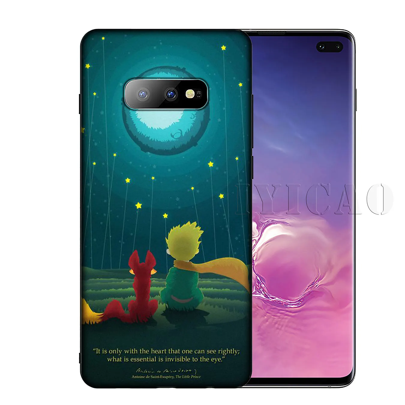 IYICAO The Little Prince Soft Silicone Phone Case for Samsung Galaxy S20 Ultra S10 Lite S9 S8 Plus S6 S7 Edge S10e Cover |