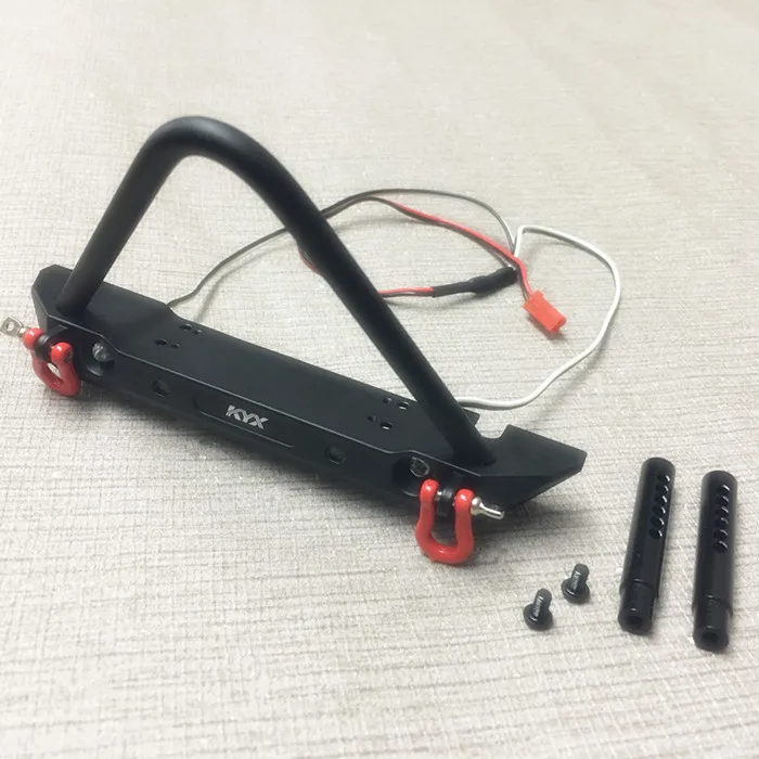 CNC металлический сплав переднего бампера столкновения для TRAXXAS TRX-4 TRX4 осевой Scx10