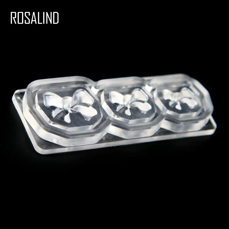 ROSALIND 1 шт. 3D кристалл резьба 10 видов конструкций форма Кристалл порошок резной