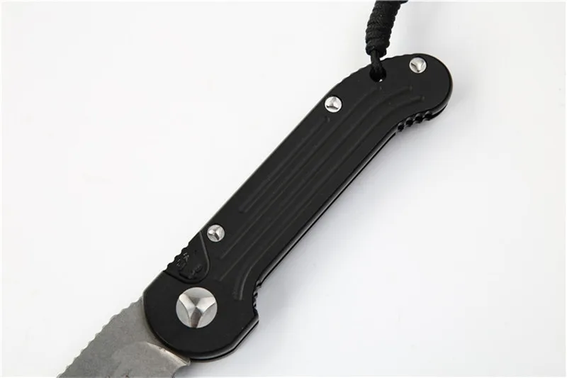 MIKER Новейший OEM LUDT Flipper складной Elmax лезвие с алюминиевой ручкой открытый