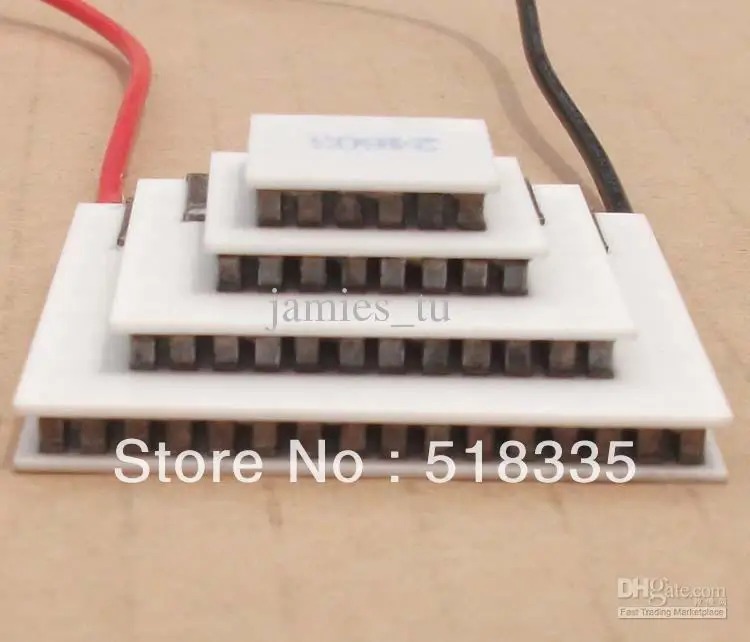 SXDOOL Пельтье 4-х ступенчатый многоступенчатый холодильное TEC4-24603 Термоэлектрический охладитель модуля Пельтье пластина элемент
