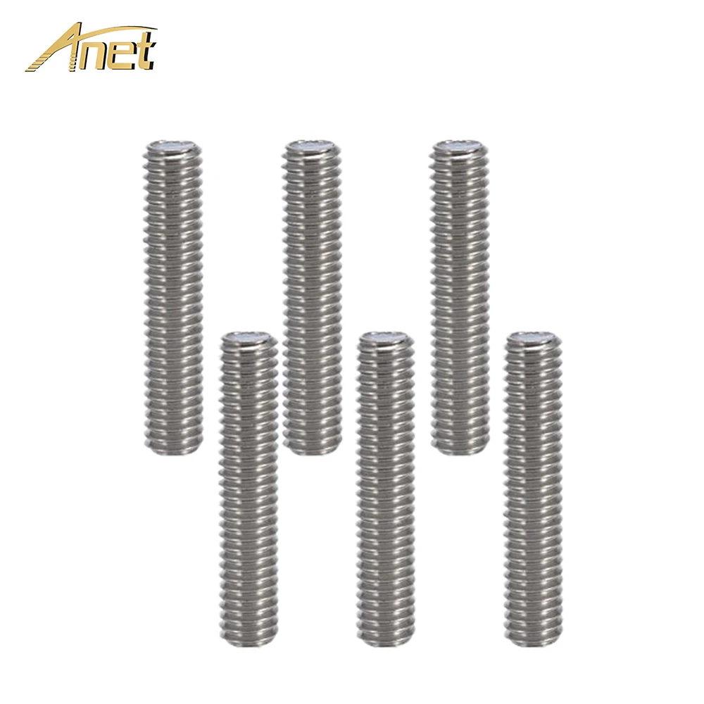8PCS M6X30MM Nozzle Throat 3d-printer Parts for MK8 Tube Makerbot 3D Printer Extruder End 1.75mm For Anet A8 A2 | Компьютеры и офис