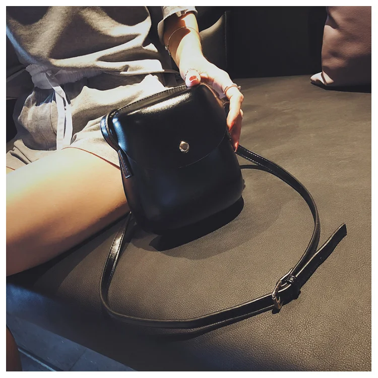 Vintage Fashion Mini Shell Female Bag New Women's Designer Handbag High quality PU Leather Women bag Shoulder Messenger Bag
