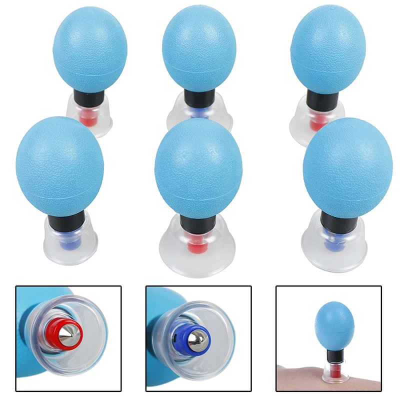 Антицеллюлитный похудение острый/круглый Cupping терапия магнитное отрицательное