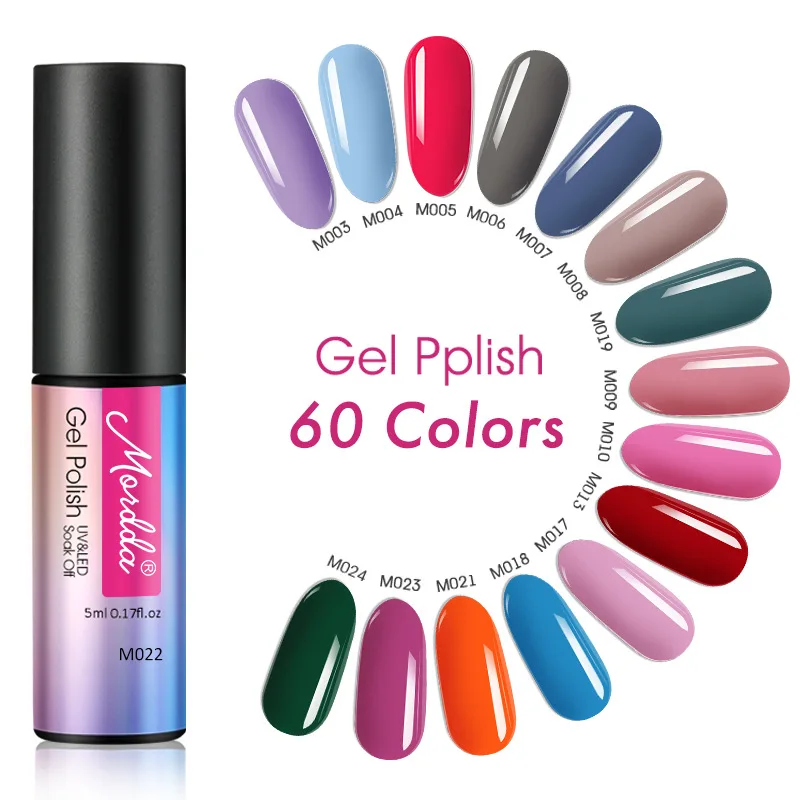 Профессиональный гель для ногтей 5 мл чистый цвет УФ светодиодный Гель лак