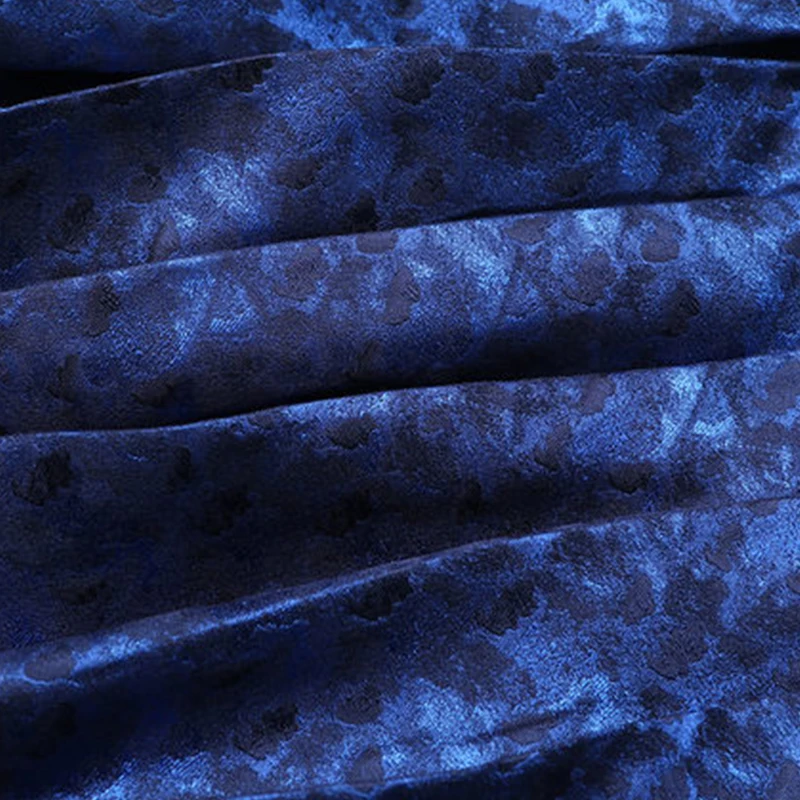 Женское жаккардовое платье VOA длинное платье-туника с высокой талией и коротким