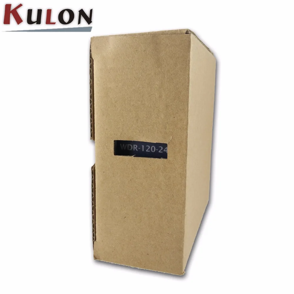 Оригинальный источник питания Meanwell WDR 120 24 120W 5A 24V slim с широким входным