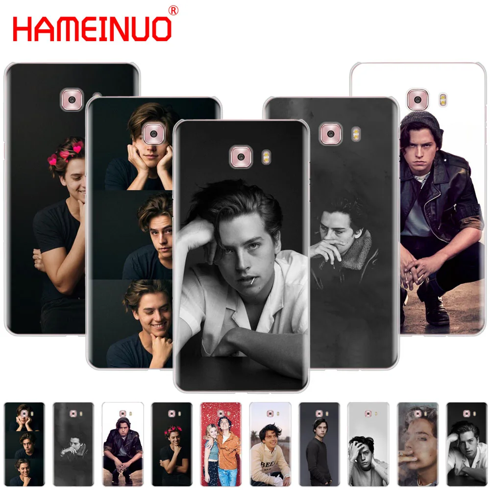 HAMEINUO Cole Sprouse чехол для телефона Samsung Galaxy C5 C7 C8 C9 C10 J2 PRO 2018|Бамперы| |