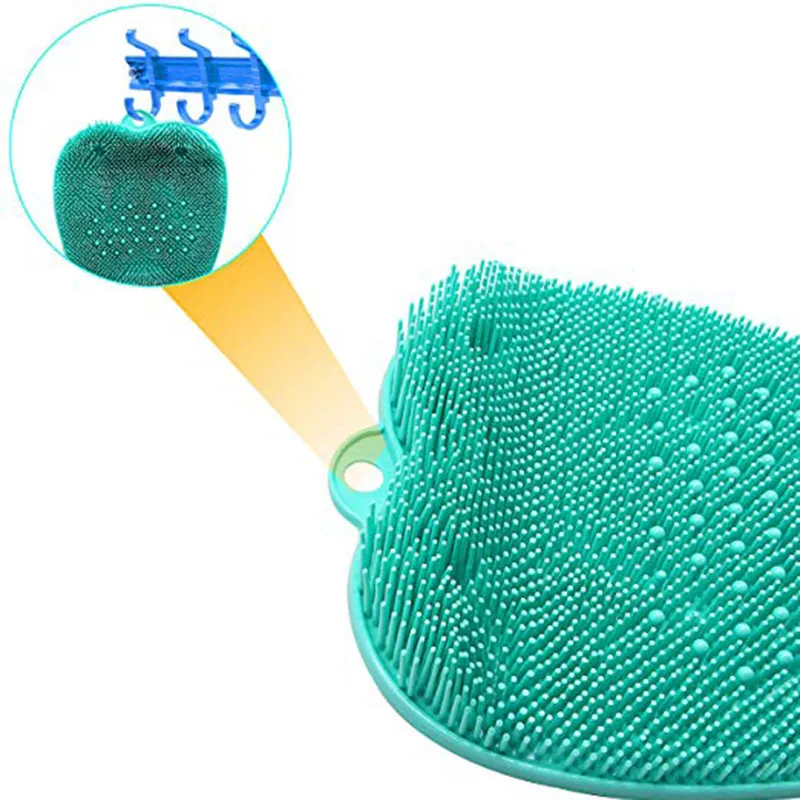 

Hot Foot Scrubber Massager Pad Shower Foot Brush Deep Clean Exfoliate SPA FQ-ing