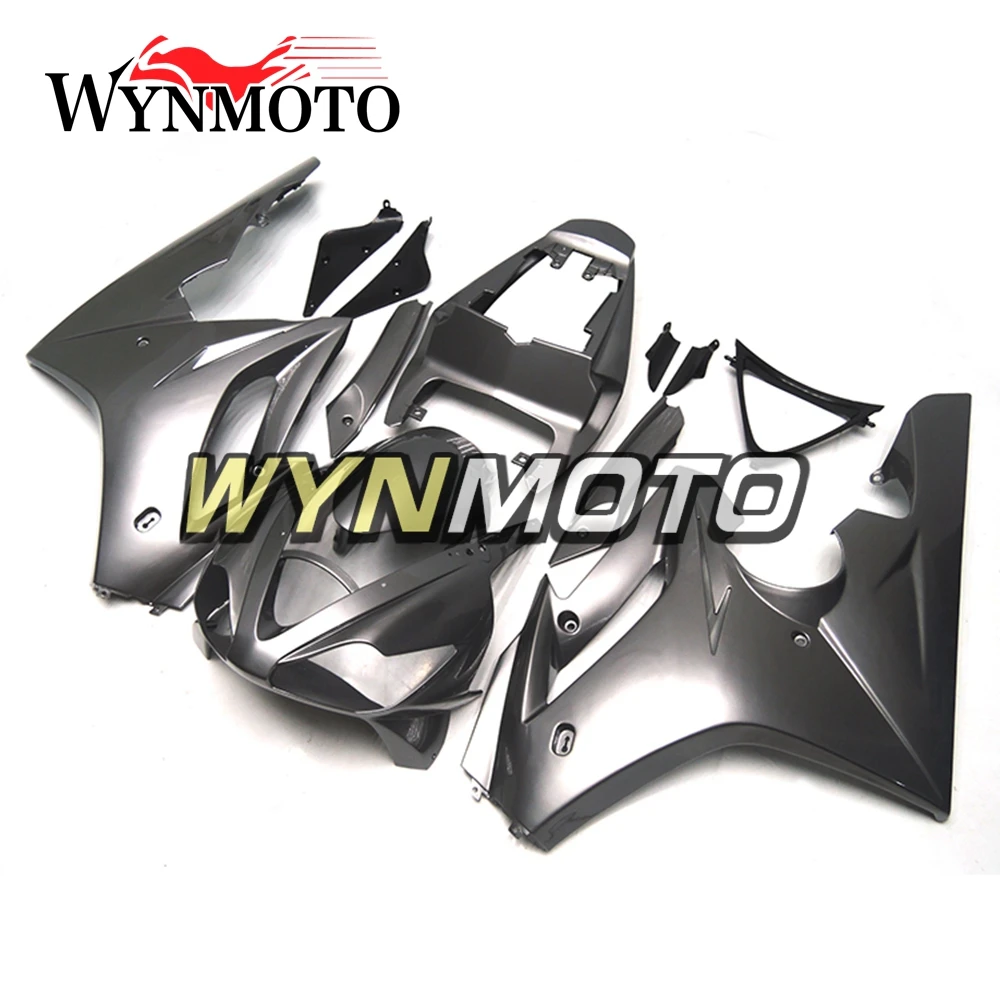 

Complete Silver Fairings For Triumph Daytona 675 2006-2008 2007 Injection ABS Plastics Motorcycle Bodywork Panels Hull Cowlings