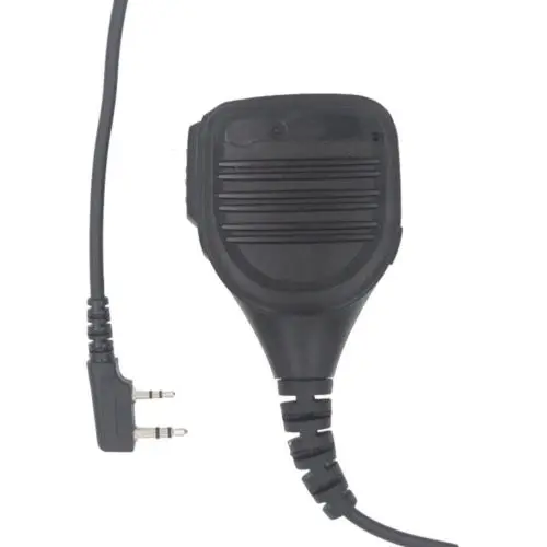 2 контактный водонепроницаемый динамик walkie talkie Mic CB radio ham tranceiver для Kenwood Baofeng Puxing