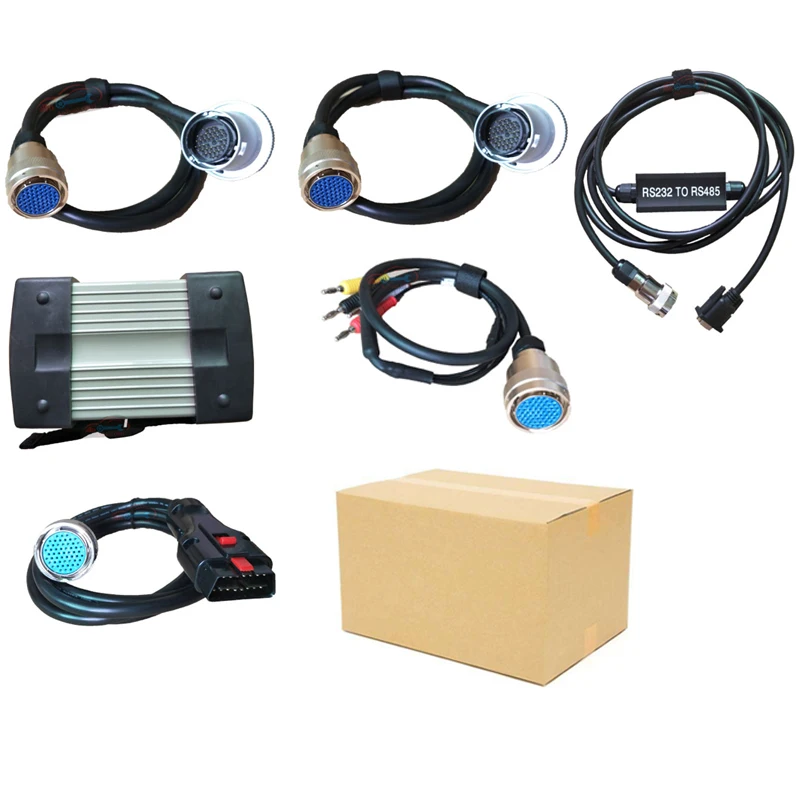 

12v/24v Super MB Star C3 Full set five cables Auto Diagnostic tool MB C3 without HDD MB Star C3 Support for cars and trucks