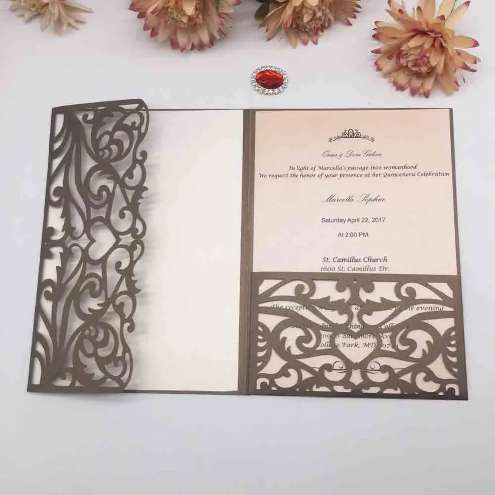 25 шт./лот популярная элегантная открытка в Королевском Стиле для свадебного