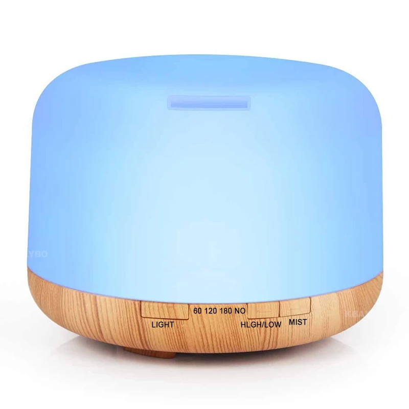 500 мл Электрический арома диффузор распылитель воздуха увлажнитель эфирного