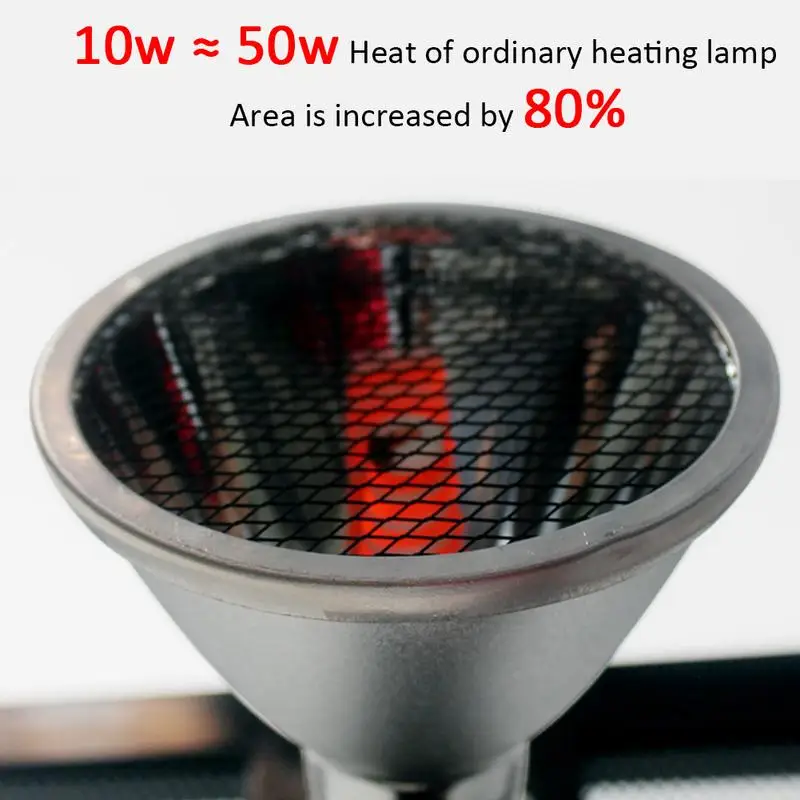 Лампа для рептилий с быстрым нагревом инфракрасная лампа обогрева от солнца 220 В