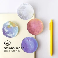 the beautiful planet memo notepad notebook memo pad self adhesive sticky notes bookmark promotional gift stationery