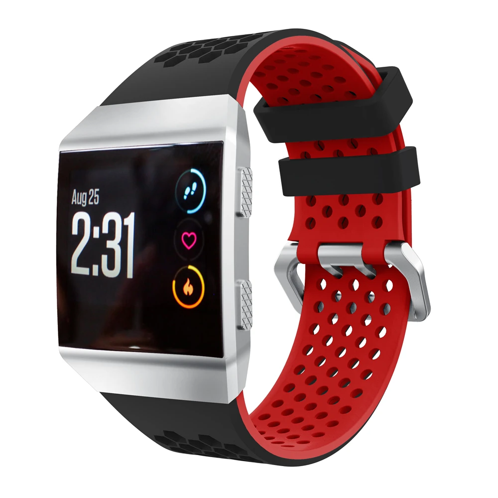 Сменные ремешки для часов для Fitbit ionic дышащие регулируемые ремешки для Fitbit ionic умные аксессуары большие маленькие браслеты